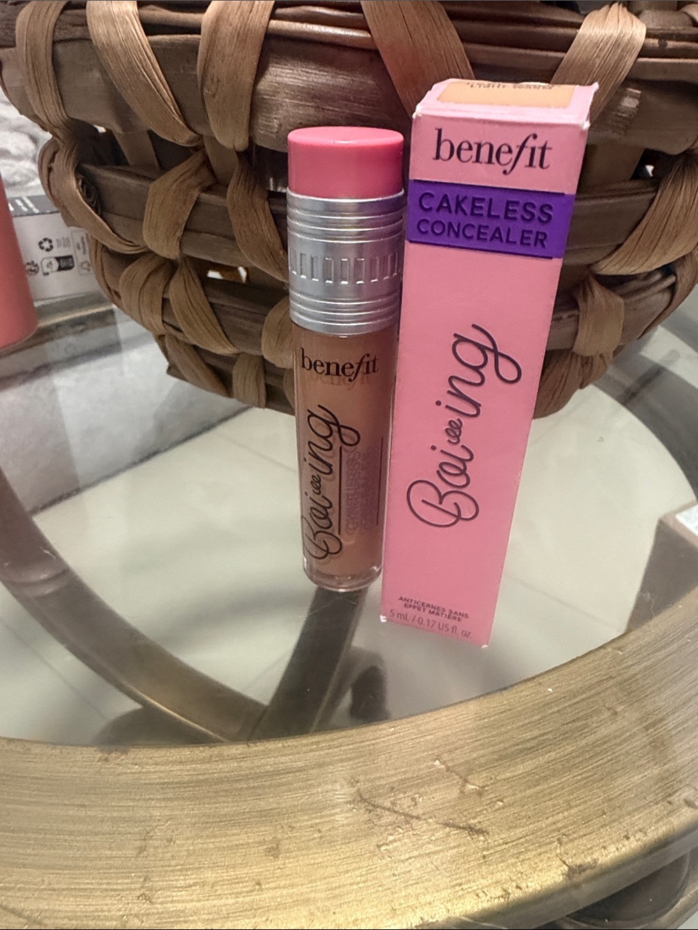 Benefit Boi-ing Cakeless Concealer Stick with Pink Cap
